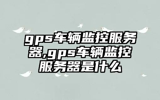 gps車輛監(jiān)控服務(wù)器,gps車輛監(jiān)控服務(wù)器是什么