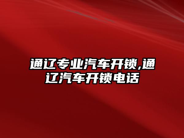 通遼專業汽車開鎖,通遼汽車開鎖電話